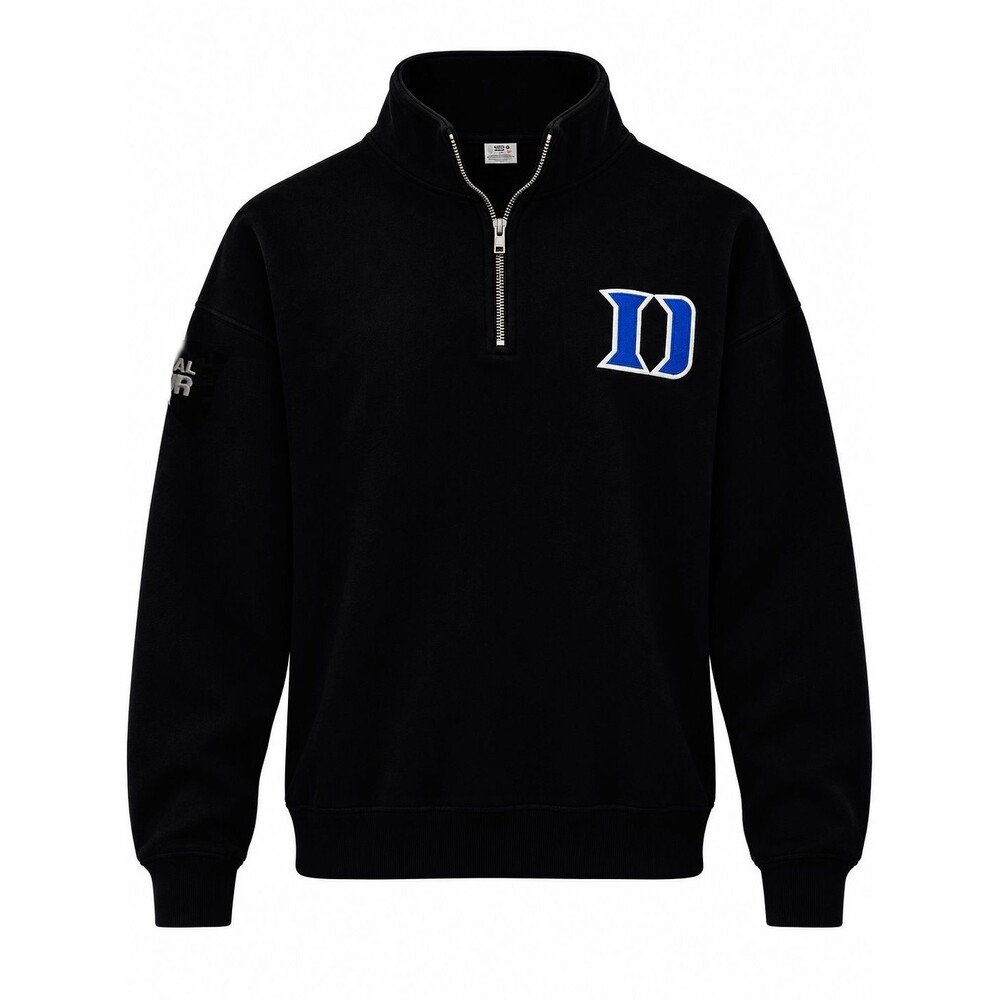 Jerzees DUKE Blue Devils FINAL FOUR ACC CHAMPIONS 1/4 Zip Sweatshirt X-Large